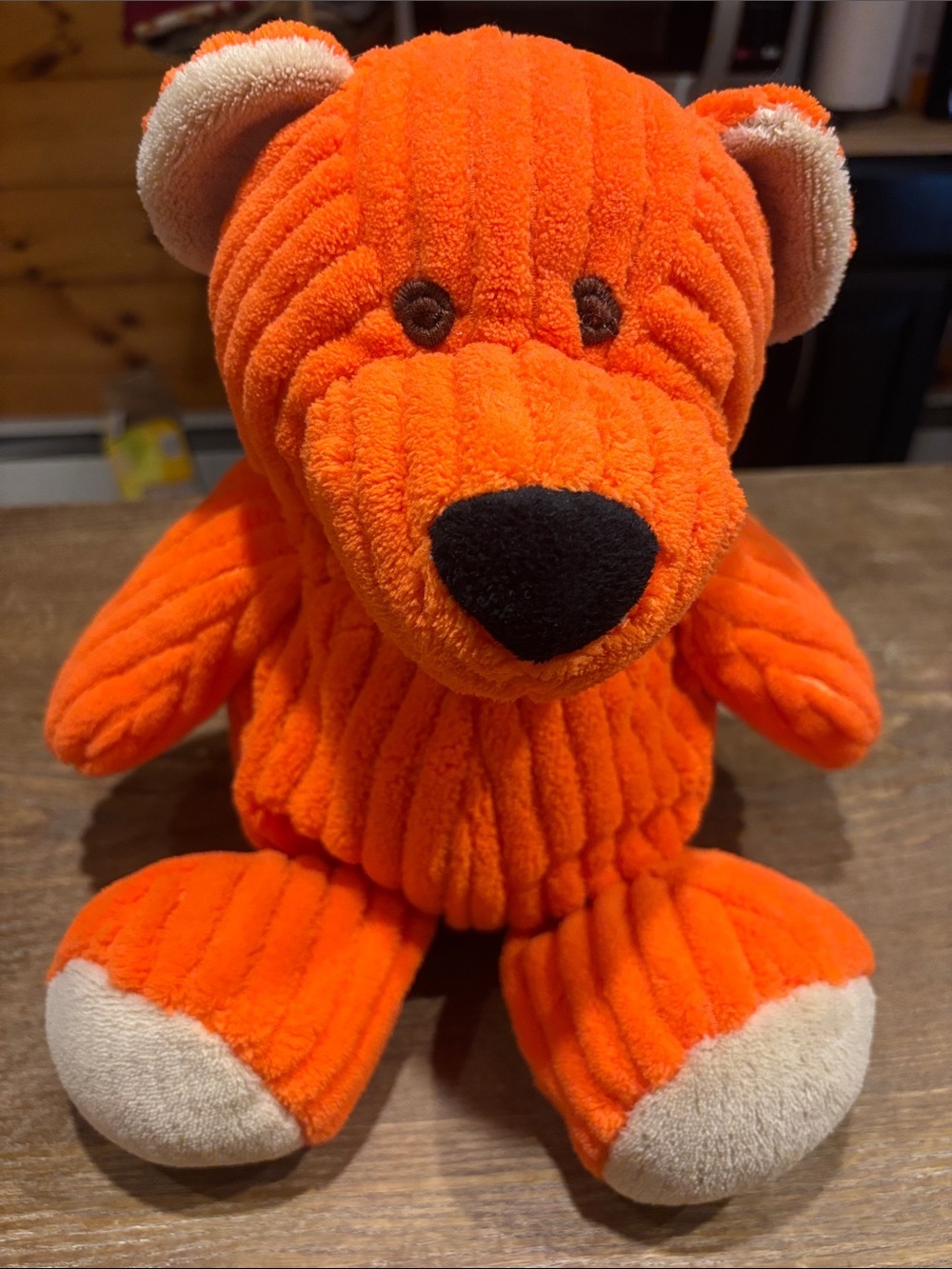 Circo Orange and Cream Plush Bear